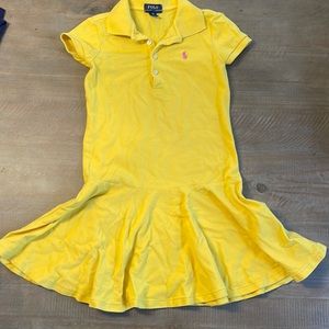 Sunshine yellow Ralph Lauren Polo dress